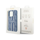 Guess dėklas for iPhone 14 Pro Max 6,7 GUHMP14XP4RPSB blue harddėklas Magsafe 4G Printed Stripes