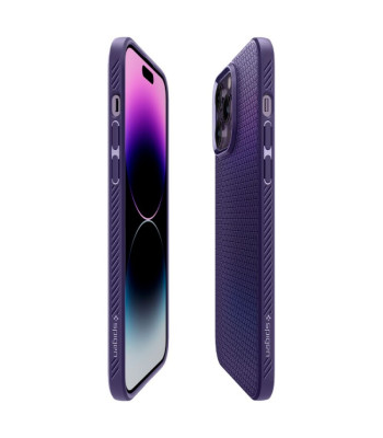 Spigen dėklas Liquid Air for iPhone 14 Pro 6,1 deep violet