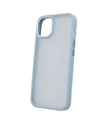 Satin Matt dėklas for iPhone 15 6,1 blue