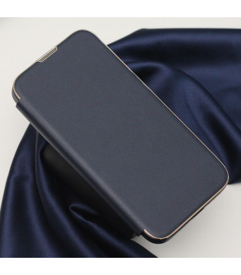 Smart Gold Frame Mag dėklas for iPhone 12 / 12 Pro 6,1 navy blue