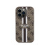 Guess dėklas for iPhone 14 Pro Max 6,7 GUHMP14XP4RPSW brown hardėklas Magsafe 4G Printed Stripes