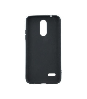 Matinis TPU dėklas, skirtas Motorola Moto E22 / E22i, juodos spalvos