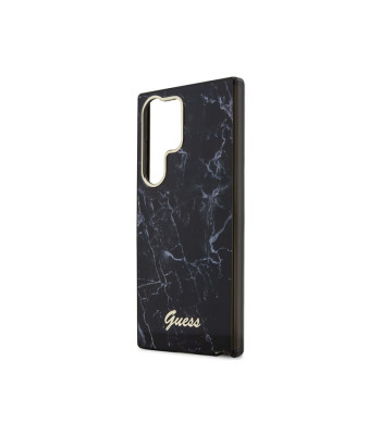 Guess dėklas Samsung Galaxy S23 Ultra GUHCS23LPCUMAK black HC PU/TPU Marble