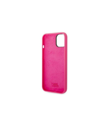 Karl Lagerfeld dėklas iPhone 14 Plus 6,7 KLHCP14MSRSGRCF pink HC Silicone RSG BIC