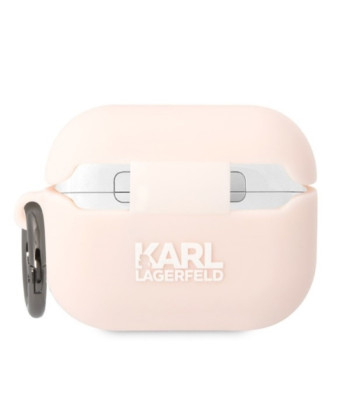 Karl Lagerfeld dėklas "Airpods Pro" KLAPRUNIKP white 3D Silicone NFT Karl