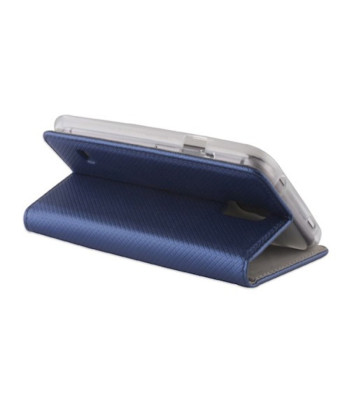 Smart Magnet dėklas for Motorola Moto G84 navy blue