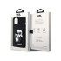 Karl Lagerfeld dėklas for iPhone 14 Plus 6,7 KLHCP14MSANKCPK black harddėklas Saffiano Karl - Choupette