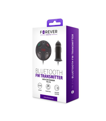 Forever FM siųstuvas Bluetooth TR-310 juodas