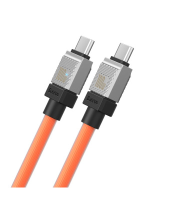 "Baseus" laidas CoolPlay USB-C - USB-C 1m 100W oranžinis