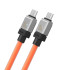 "Baseus" laidas CoolPlay USB-C - USB-C 1m 100W oranžinis