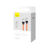 "Baseus" laidas CoolPlay USB-C - USB-C 1m 100W oranžinis