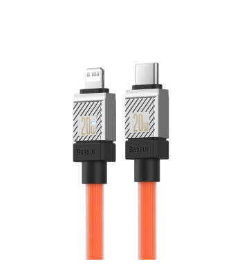 "Baseus" laidas CoolPlay USB-C - Lightning 1m 20W oranžinis