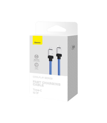 "Baseus" laidas CoolPlay USB-C - Lightning 2 m 20 W mėlynas