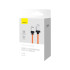 "Baseus" laidas CoolPlay USB - Lightning 2m 2,4A oranžinis