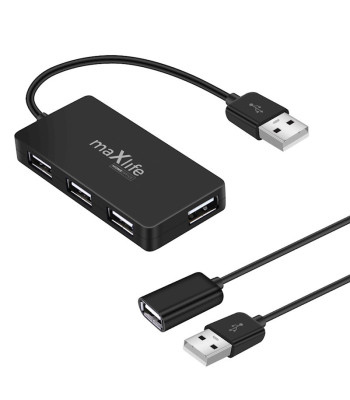 USB šakotuvas "Maxlife" 4x USB2.0