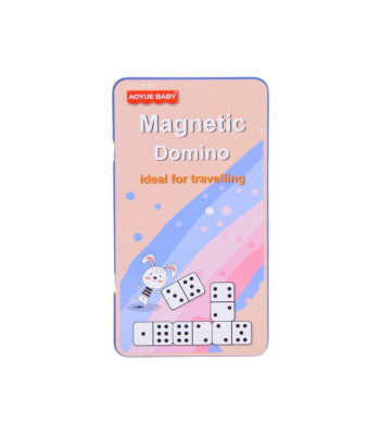 Domino magnetinis mini kelionių žaidimas vaikams ir suaugusiems GR0675