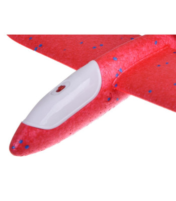 Light Styrofoam Plane Glider LED apšvietimas ZA4984