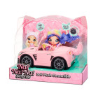 Na! Na! Na! Surprise Plush pink automobilinis kabrioletas rožinis kačiukas ZA4921