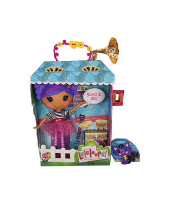 Lalaloopsy didelė uola Doll Storm E Sky 33 cm + kačiukas ZA4912