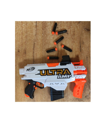 Nerf Ultra AMP paleidimo priemonė + 6 putplasčio kasetės ZA4584