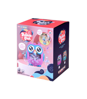 SOAP BUBBLES burbulų mašina Owl ZA4332 RO