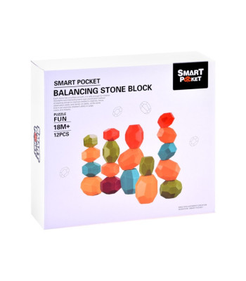 Blocks STONES dėlionės piramidės balansas ZA3990