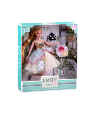 Emily Doll kokteiline suknele + rankinė ZA3942