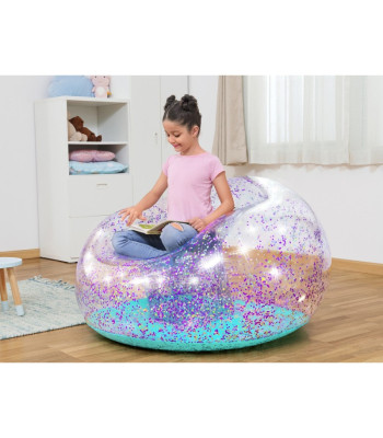 "Bestway Glitter Chair" pripučiama kėdė Glitter Dream 114 x 112 x 66cm 75115