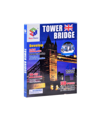 Dėlionė 3D 41 el. dauguma Tower Bridge ZA3801