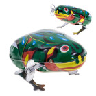 Retro Frog prisukamas metalinis megztinis ZA2235