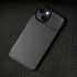 Juodas dėklas Carbon Black skirtas iPhone 16 6,1