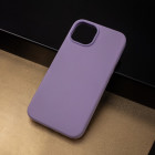 Magnetinis odinis dėklas Mag Leather, skirtas iPhone 16 Pro 6,3 violetinės spalvos