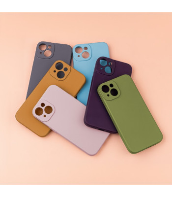Silikoninis dėklas, skirtas Xiaomi Redmi A3 4G (Global) žydros spalvos