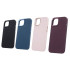 Satininis dėklas iPhone 15 Pro Max 6,7 bordo spalvos