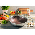 WOK kepimo keptuvė su dangčiu 32 cm EDENBERG EB-14110