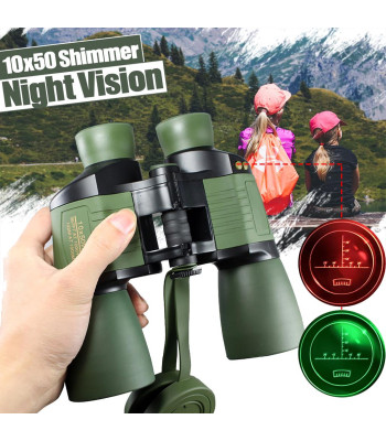 Automatinio fokusavimo žiūronai Boshile 10X50 Night vision su koordinatėmis